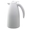 Service Ideas Alpha Carafe, 1 L, Glass Vacuum Insulated, White ALPH10WH - alternate 1